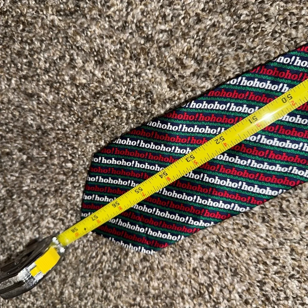 Christmas Hallmark Tie HO HO‎ HO